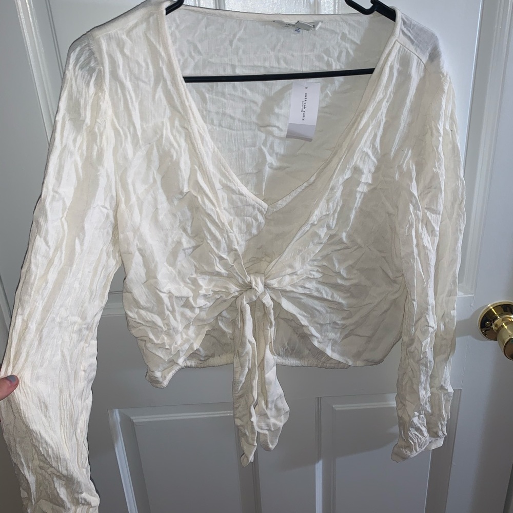 American eagle light flowy blouse